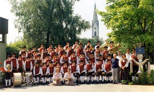 Die Trachtenkapelle Oberteuringen 1994